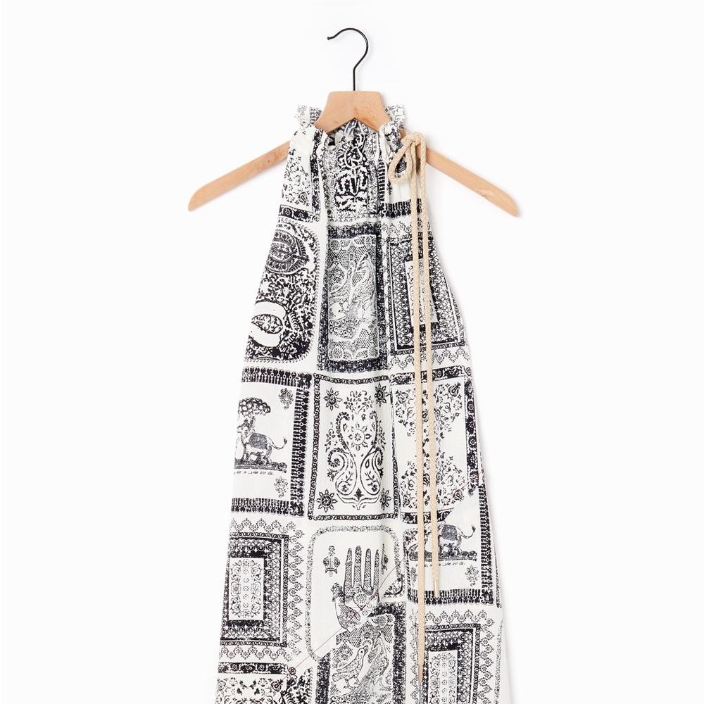 NWOT ACNE STUDIOS | Printed Crepe Dress (size 8)